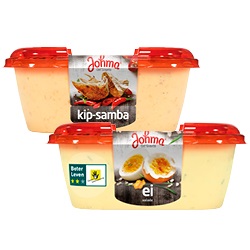 Johma brood of toast salades