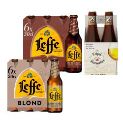 Leffe of Tripel Karmeliet