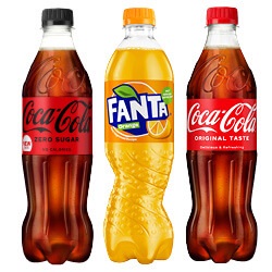 Coca-Cola, Fanta of Sprite