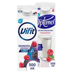 Optimel of Vifit drank fles 400 of pak 500 ml