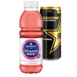 Sourcy of Rockstar blik of fles 250/500 ml