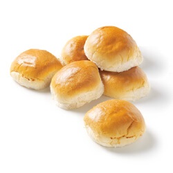 ambachtelijke witte, bruine of volkoren bollen