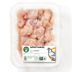 SPAR kipfiletblokjes bak 275 gram
