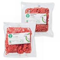 SPAR rundergehakt naturel, gekruid of mager zak 300 gram