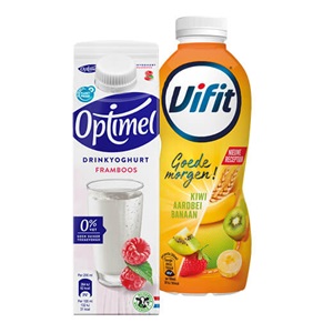 Optimel drink 500 ml of Vifit goedemorgen 400 ml