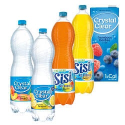 Crystal Clear of Sisi fles of pak 1.5 liter