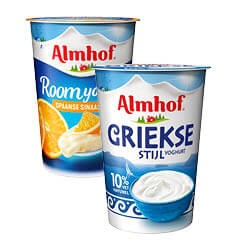 Almhof yoghurt kuip 450 of 500 gram