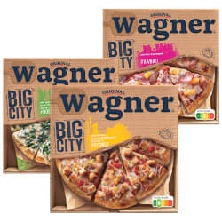 Wagner Big City pizza doos 425/435 gram