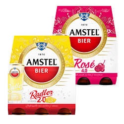 Amstel radler of rosé
