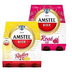 Amstel radler of rosé
