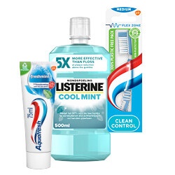Aquafresh of Listerine