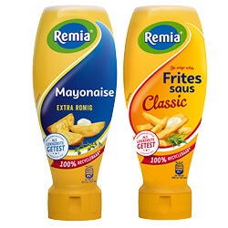 Remia top down tubes