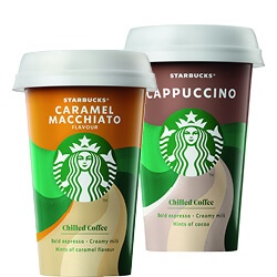 Starbucks ijskoffie beker 220/250 mlt