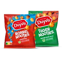 Duyvis borrel- of tijgernoten zak 275 gram