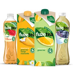 Fuze Tea pak 1,5 liter of fles 1.25 liter