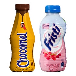 Chocomel of Fristi fles 300 ml