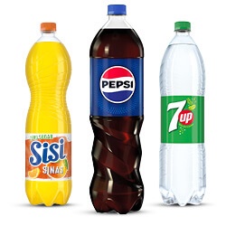 Pepsi, Sisi of 7-UP fles 1.5 liter