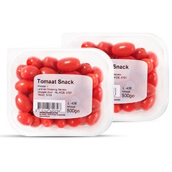 snacktomaten bak 500 gram