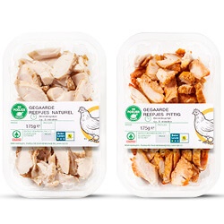 SPAR gegrilde kipreepjes naturel of gekruid bak 175 gram