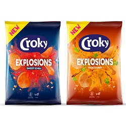 Productfoto van alle Croky Explosions