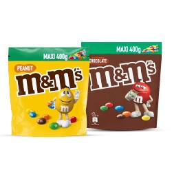 Productfoto van alle M&M's 340/400 gram