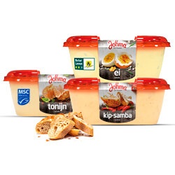 Productfoto van Johma brood of toast salades bakje 175 gram