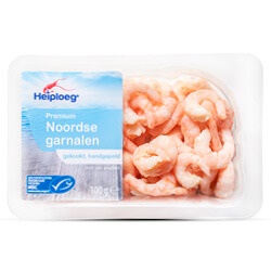 Productfoto van Heiploeg Noordse garnalen pak 100 gram