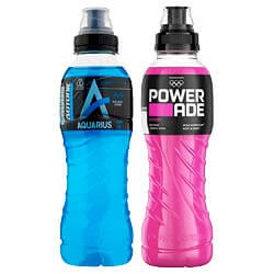 Aquarius of Powerade fles 500 ml