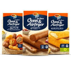 alle Mora oven & airfryer snacks