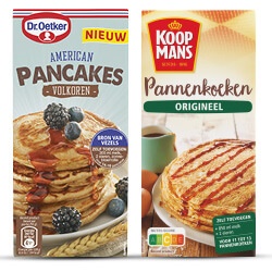 alle Koopmans of Dr. Oetker pannenkoekenmix