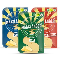 alle Maaslander kaasplakken pak 140/150 gram