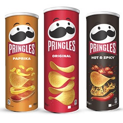 alle Pringles 165 gram