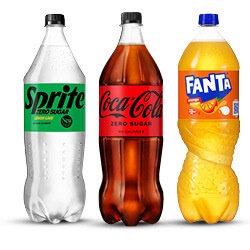 alle Coca-Cola, Fanta of Sprite fles 1.5 liter