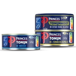 alle Princes tonijnstukken 145 of 160 gram