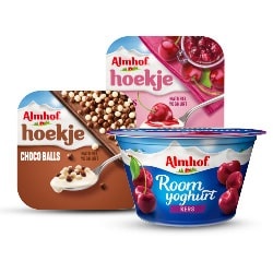 alle Almhof hoekjes of roomyoghurt bak 150 gram