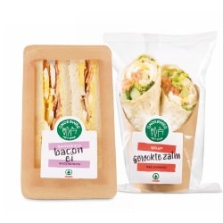 alle SPAR sandwiches of wraps