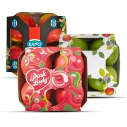alle appels op schaal 4 stuks
