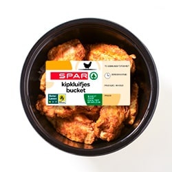 SPAR kipkluifjes bucket 500 gram