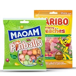 alle Haribo of Maoam 175/250 gram