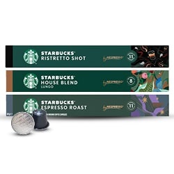 alle Starbucks capsules