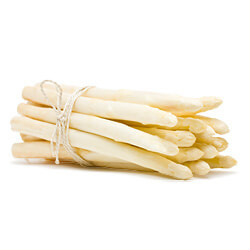 Hollandse witte asperges zak 500 gram