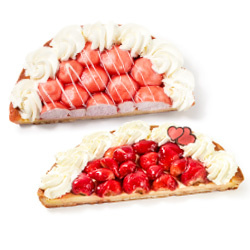 SPAR aardbeien schnitte, slof, bavaroise vlaai of verse vlaai