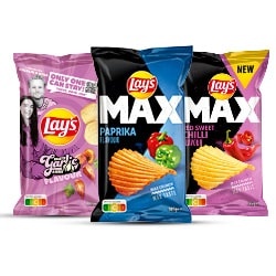 alle Lay's Max of Flavours 185 gram