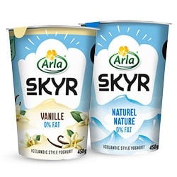 alle Arla Skyr beker 450 gram