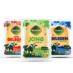 alle Melkan kaasplakken pak 190 gram