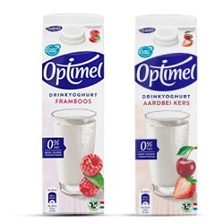 alle Optimel drink pak 1 liter