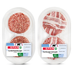 SPAR hamburgers pak 2 stuks