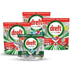 alle Dreft platinum vaatwascapsules