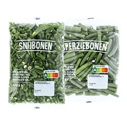 snij- of sperziebonen zak 400 gram