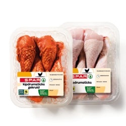 SPAR kipdrumsticks naturel of gekruid pak 4 stuks